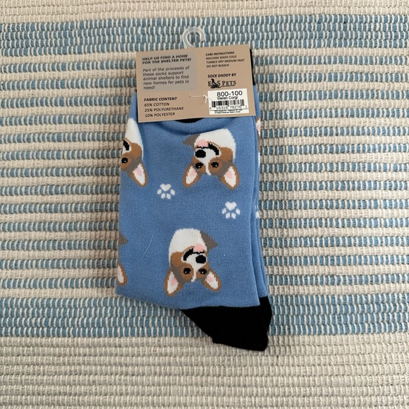 NWT Corgi “Sock Daddy” unisex socks - Picture 2 of 2